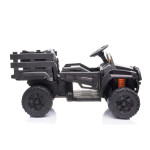 Elektrické autíčko - Farmer Pick-Up - čierne